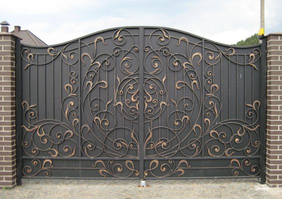 Casablanca rabat Marrakech Agadir Maroc fabricant portail portillon en fer forgé   