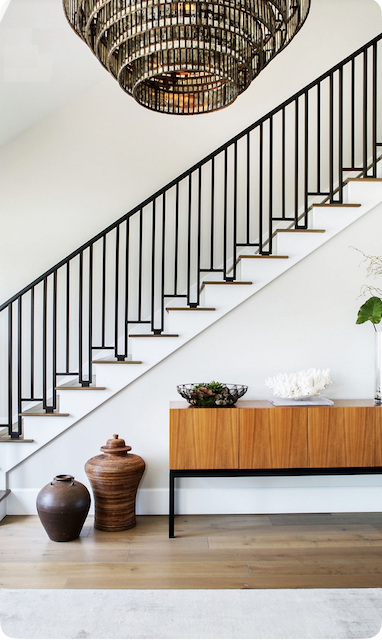 fabricant, rampe, en, fer, forgé, sur, mesure, rampe, extérieur 
