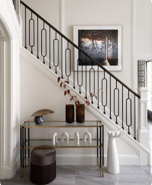 fabricant, rampe, en, fer, forgé, sur, mesure, rampe, extérieur 
