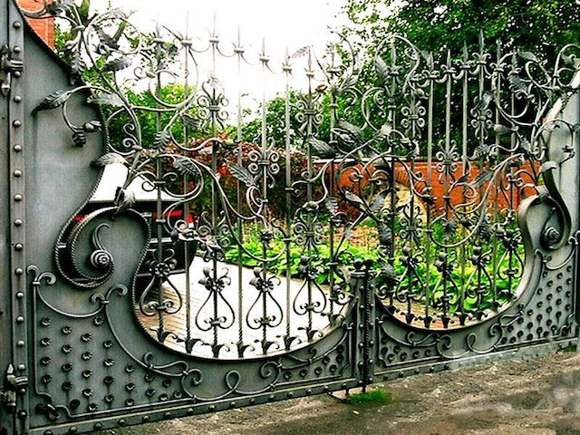 Maroc fabricant portail portillon  en forgé  